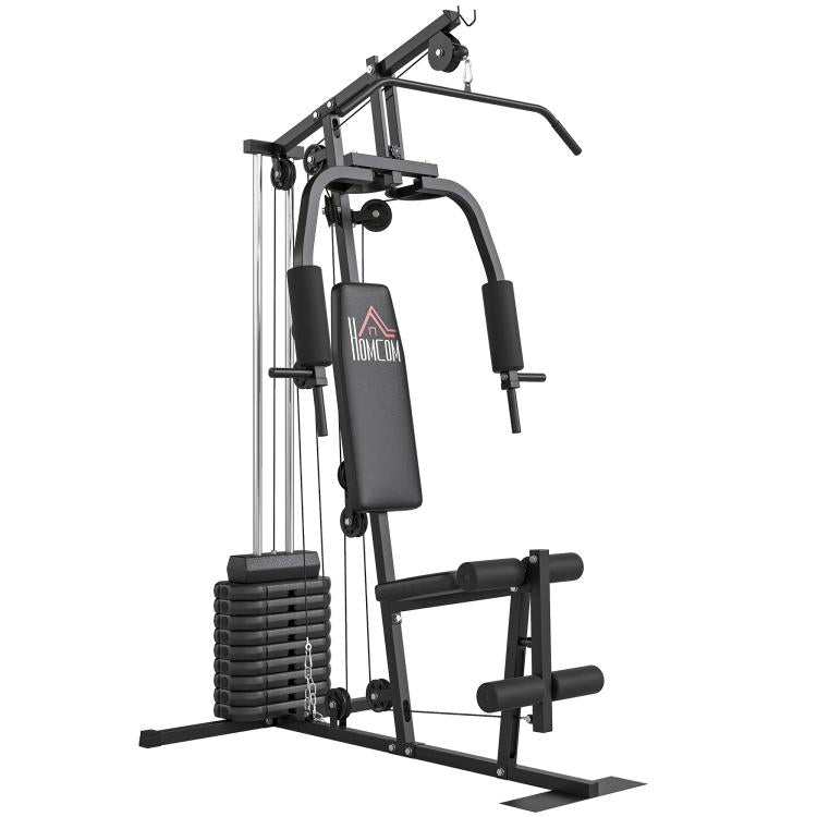 Multifunction Home Gym Machine, with 45kg Weight Stacks, for Strength Training