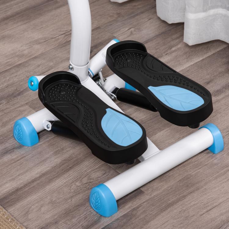 Twister Stepper, Step Machine with Adjustable Resistance, LCD Screen - Blue