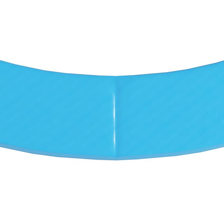 12ft Trampoline Accessories Safety Pad Φ366cm Replacement Surround Padding Thick Foam Pads Light Blue
