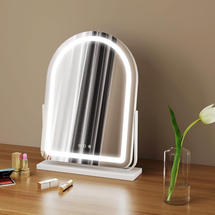 33 x 44.5cm LED Vanity Mirror - White
