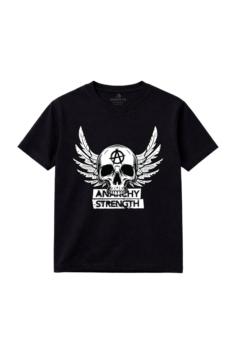 AS Skull Wings Tee - Black