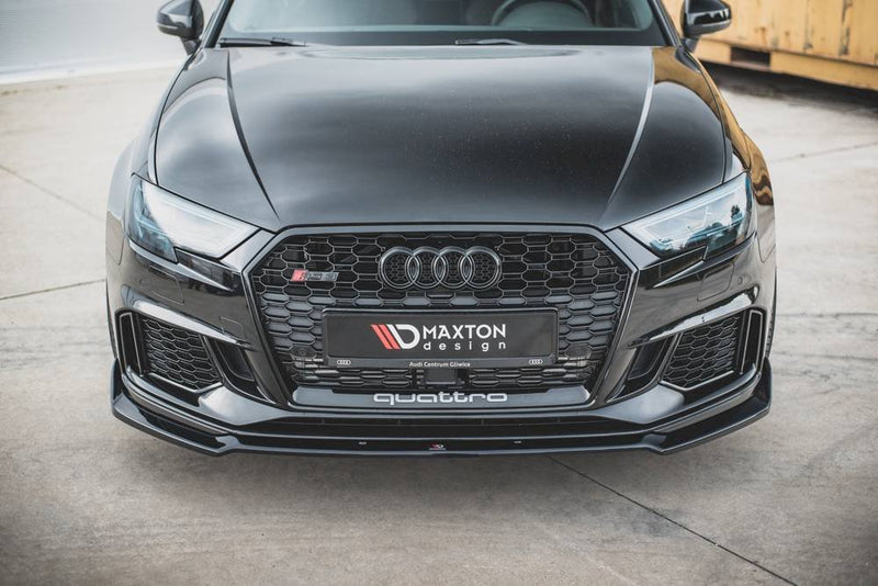 Maxton Design - Front Splitter V.3 Audi RS3 Sportback 8V Facelift