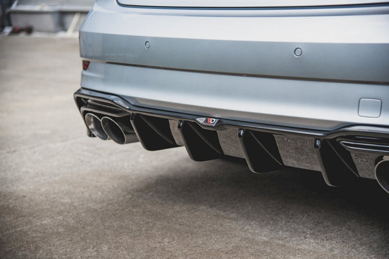 Maxton Design - REAR VALANCE AUDI S3 SEDAN 8V FACELIFT (2016-2020)