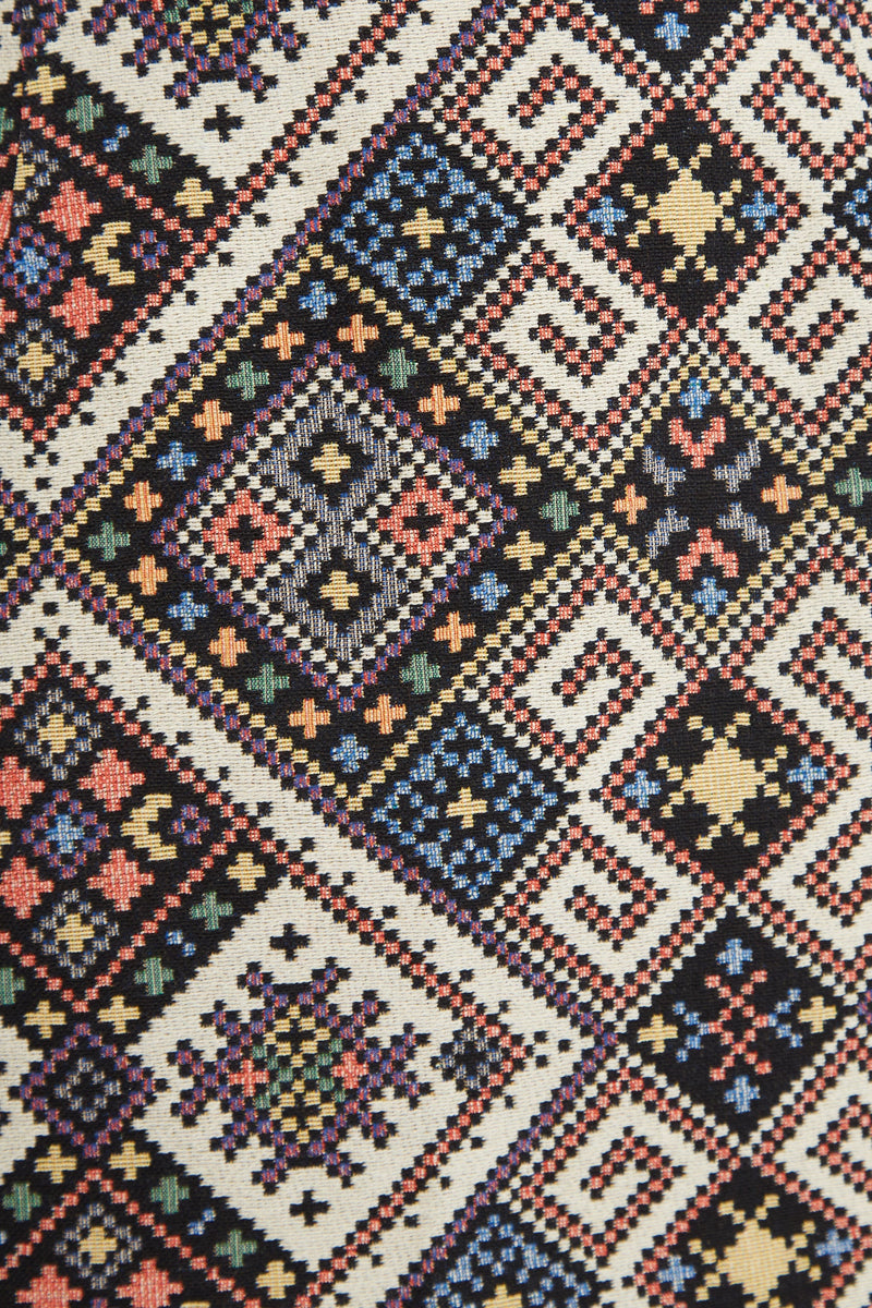 Aubin Tex Mex Jacquard A-Line Mini Skirt