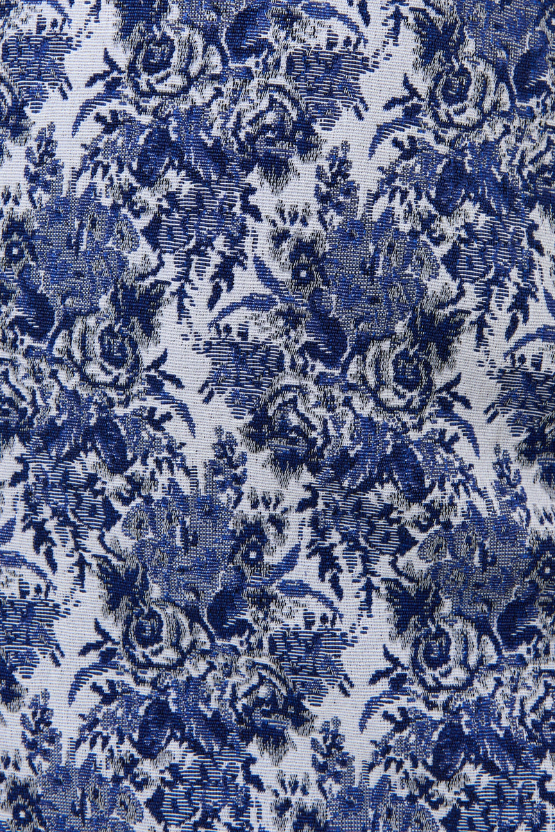 Aubin Wedgewood Jacquard A-Line Mini Skirt