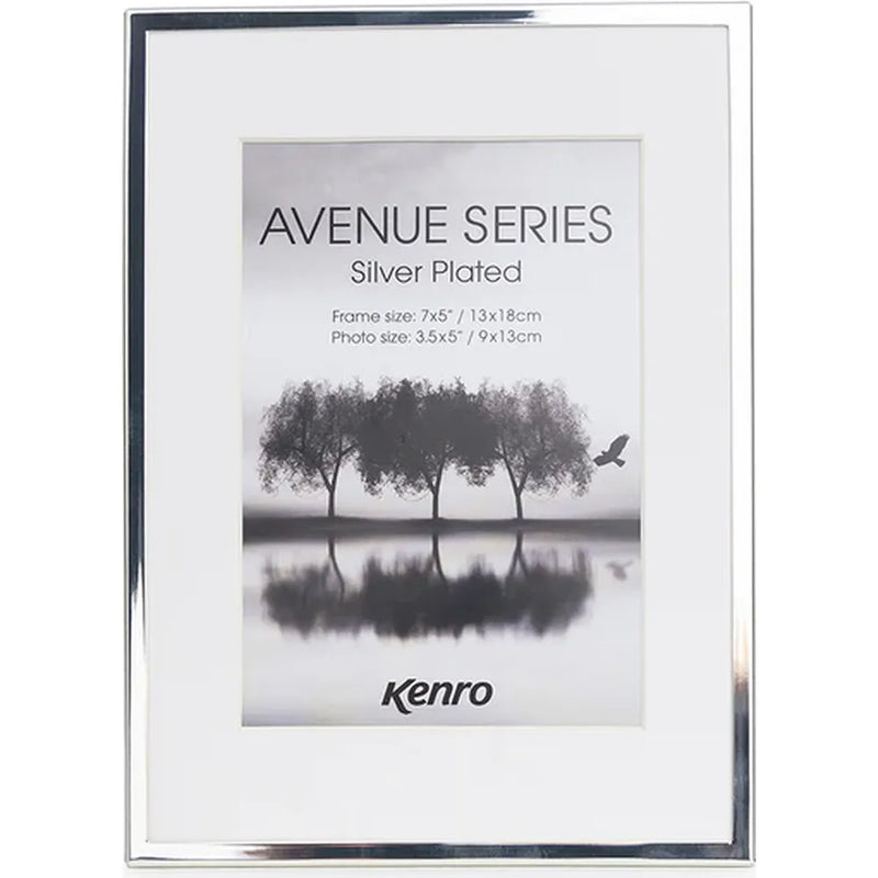 Kenro Avenue Silver Plated 6x4 Photo Frame