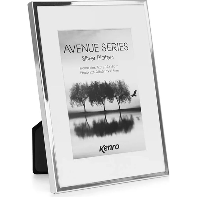 Kenro Avenue Silver Plated 7x5 Photo Frame