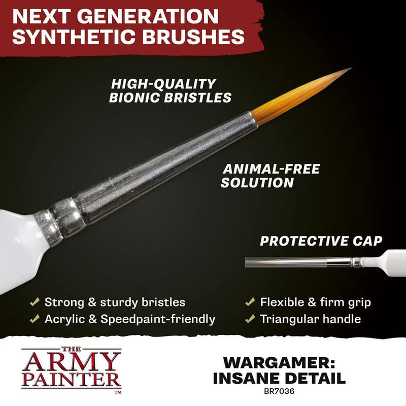 Army Painter Wargamer: Insane Detail Brush