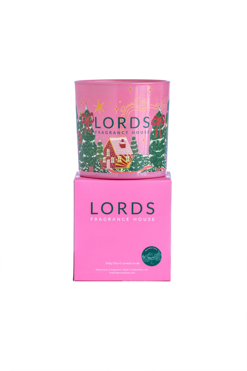 Abernethy Forest Winter Candle, 3 Wick