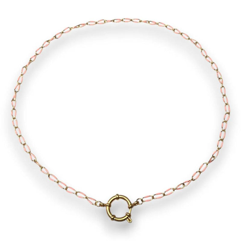 Abi Twisted Paperclip Necklace