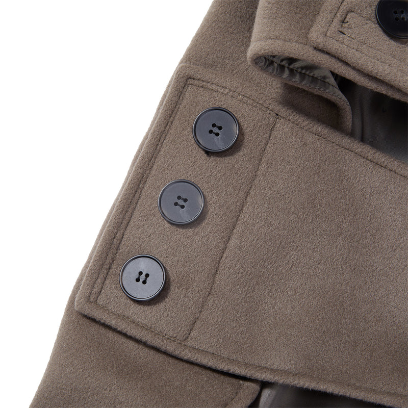 Adjustable Woolen Coat