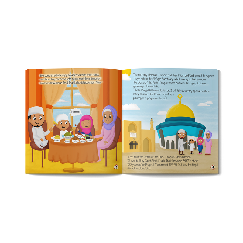 Train to Al-Aqsa | Islamic Children's Book for 2-6 Year Olds | Ramadan & Eid Gift
