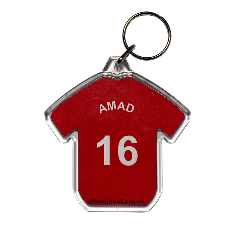 Amad Diallo Player Keyring
