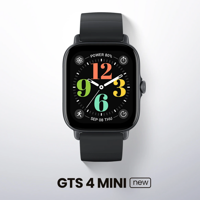 Amazfit GTS 4 Mini Smartwatch - Alexa Built-in, 24H Heart Rate, 150 Sports Modes, Fitness Tracker Smart Watch for Android & iPhone