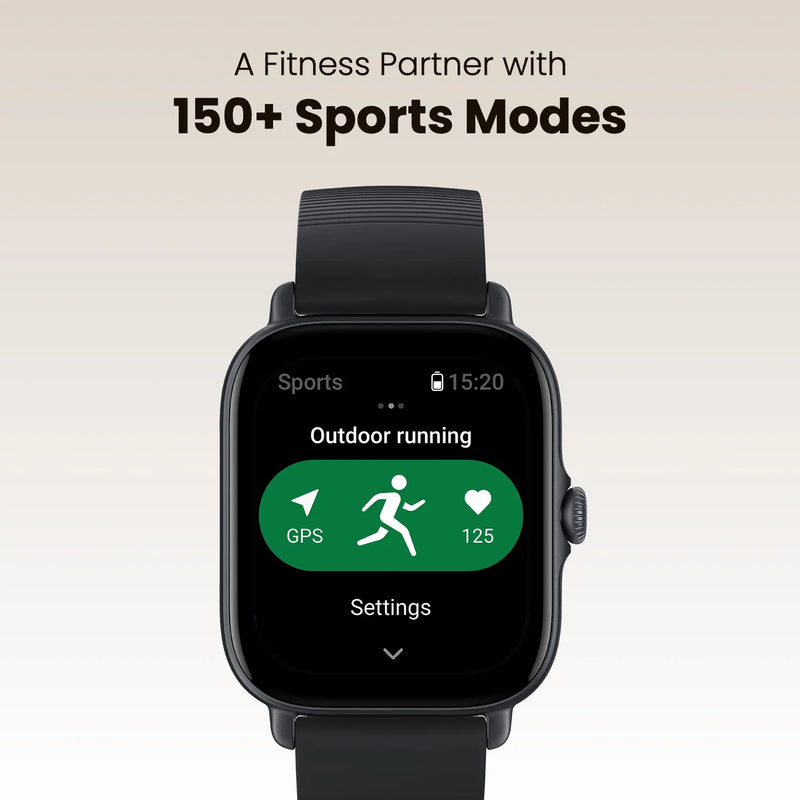 Amazfit GTS 4 Mini Smartwatch - Alexa Built-in, 24H Heart Rate, 150 Sports Modes, Fitness Tracker Smart Watch for Android & iPhone