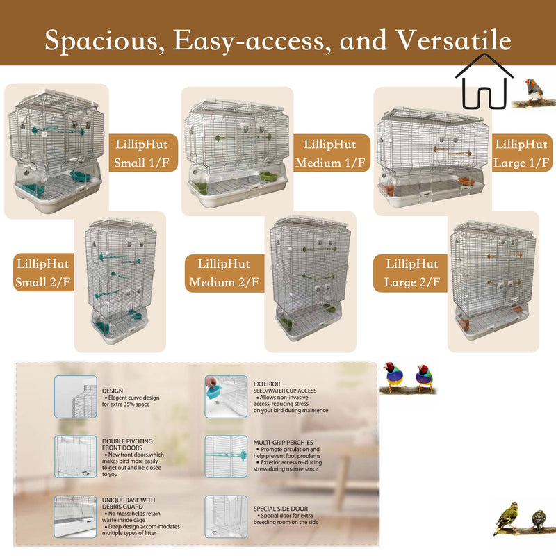 LillipHut Bird Cage Small