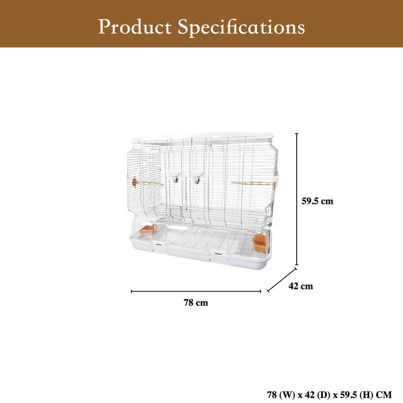LillipHut Bird Cage Large