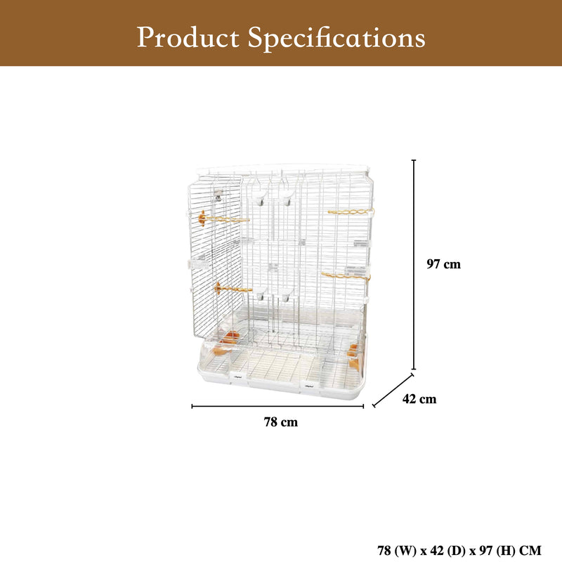 LillipHut Bird Cage Large