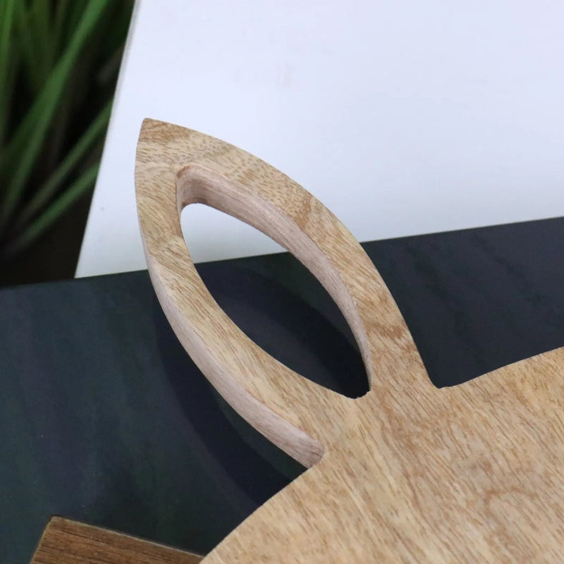 Amba Rustic Round Wooden Serving Board 38cm