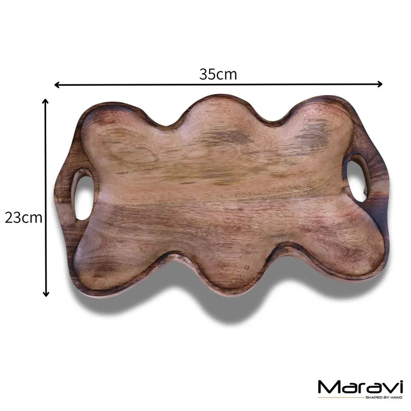 Amrola Mango Wood Serving Dish
