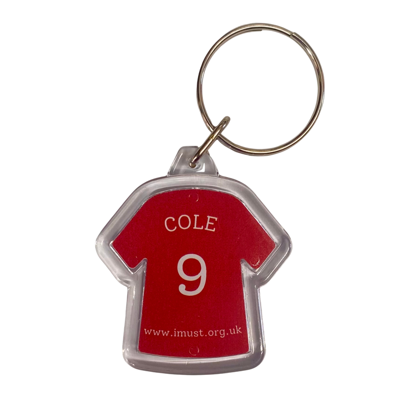 Andy Cole Player Keyring
