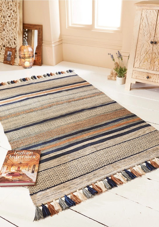 Amara Cotton Hand Loom Rug