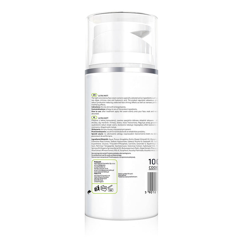Apis ACNE-STOP Mattifying Face Cream | 100ml