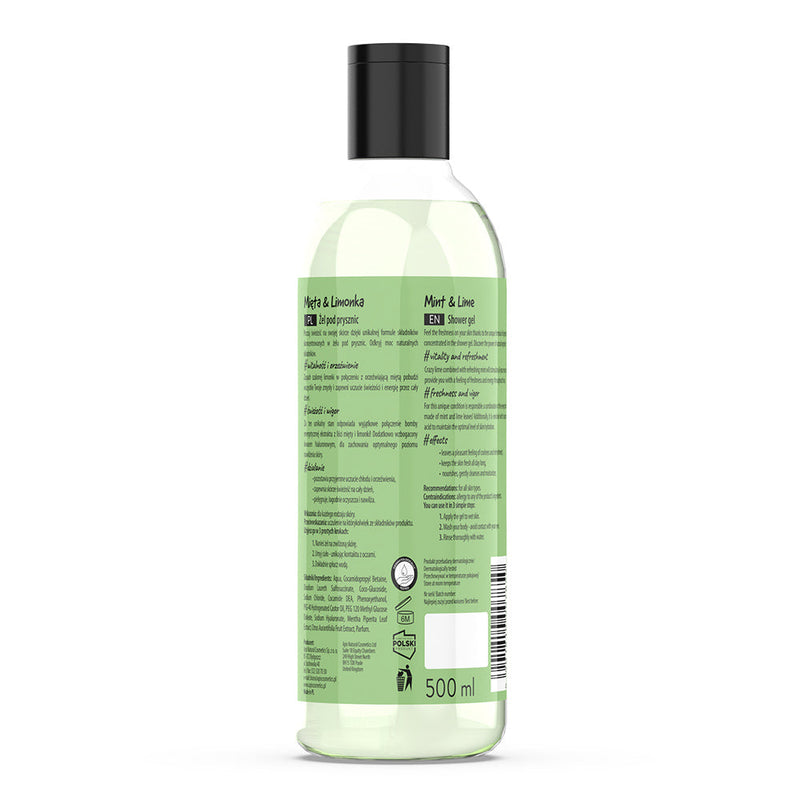 Apis Energy Shot Mint & Lime Shower Gel | 500ml
