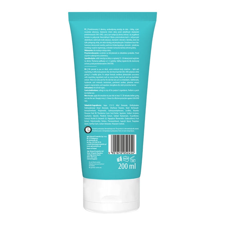 Apis Pure Sun Care Protective Body Emulsion SPF 30 | 200ml