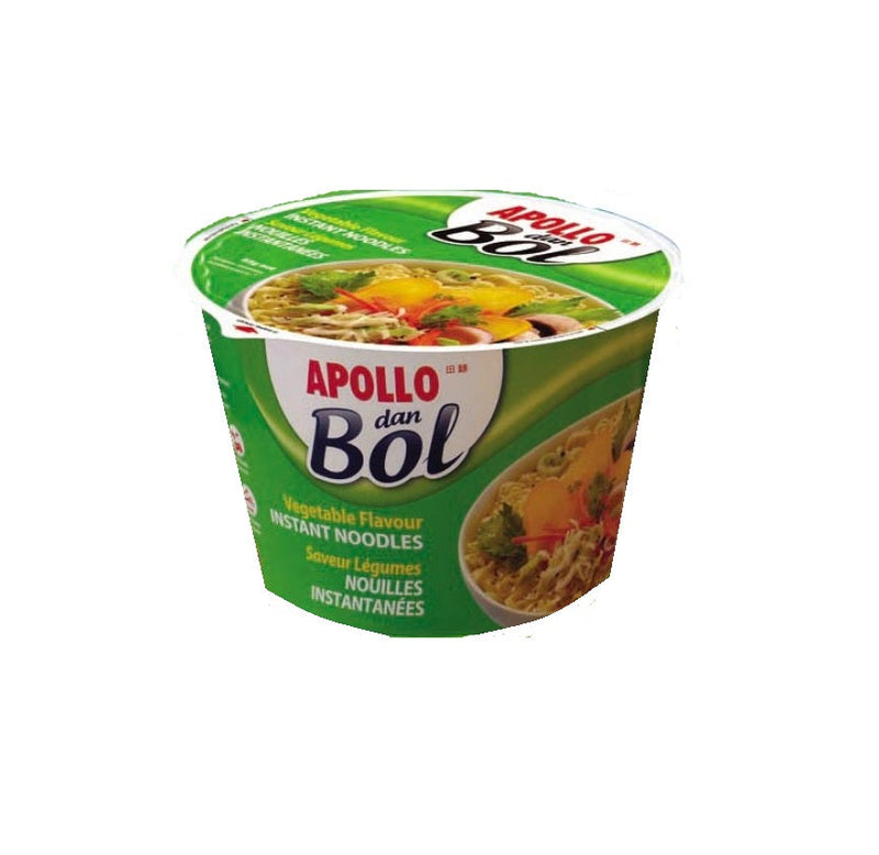 12 x Apollo Cup Noodles Vegetable - 85G