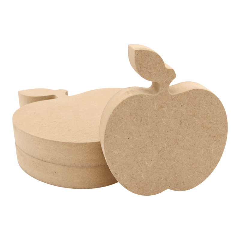 MDF Apple Shape