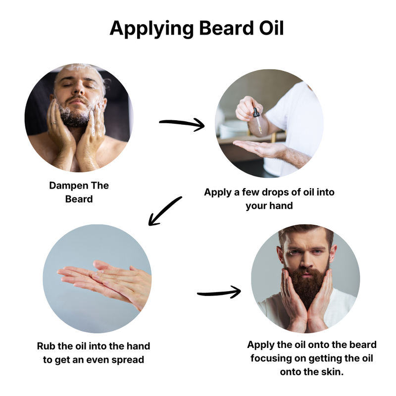 Black Edition Beard Oil: Bold - 30ml - Organic Oil - Softens & Moisturises