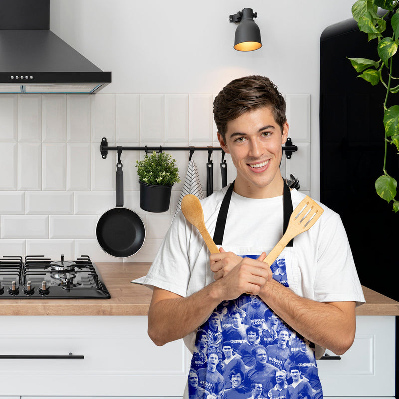 Rangers Montage - Water-Resistant Adults Apron