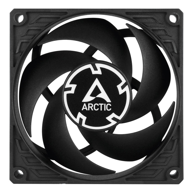 Arctic P8 8cm Pressure Optimised PWM PST Case Fan Cable Splitter & Fluid Dynamic - 200-3000 RPM