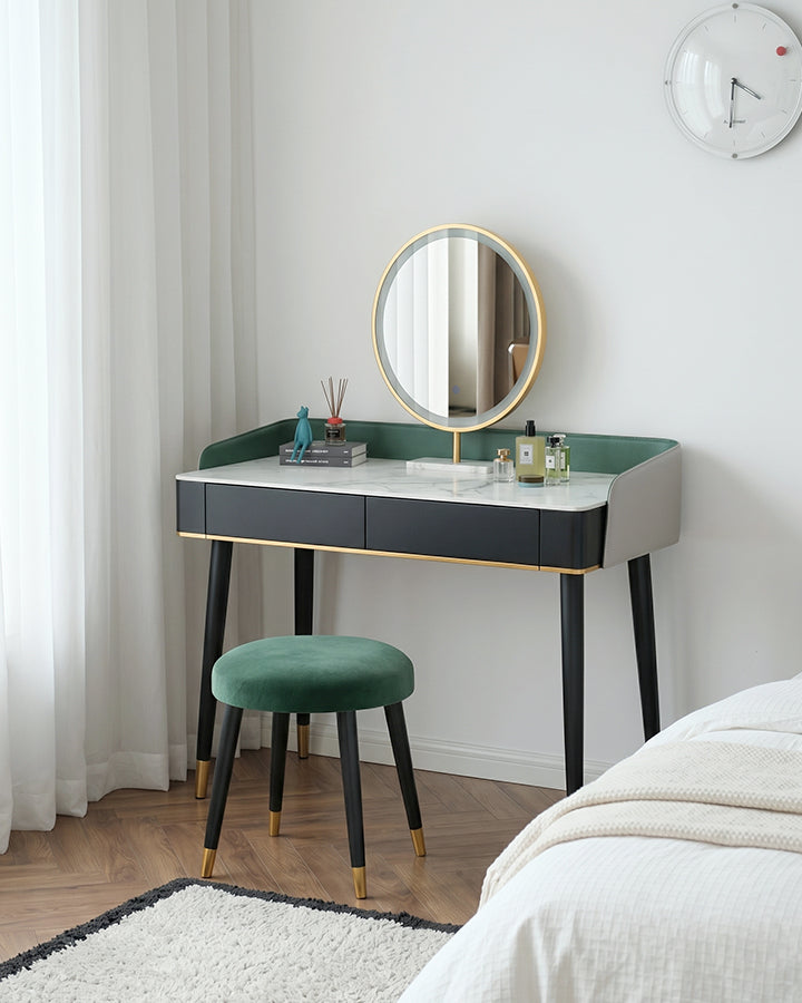 Arkin Dressing Table with LED Mirror