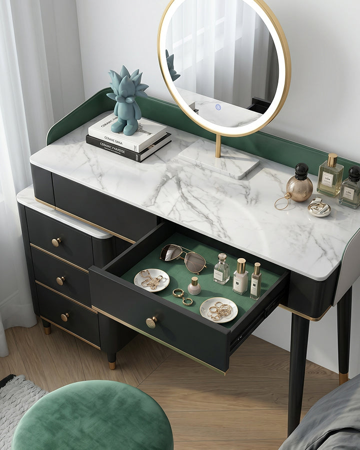 Arkin Dressing Table with LED Mirror