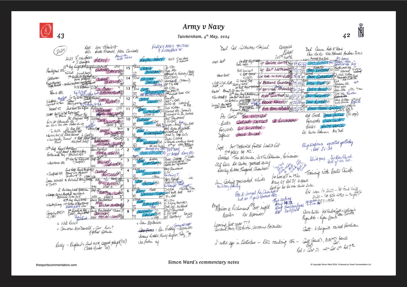 Army v Navy May 2024 - Simon Ward