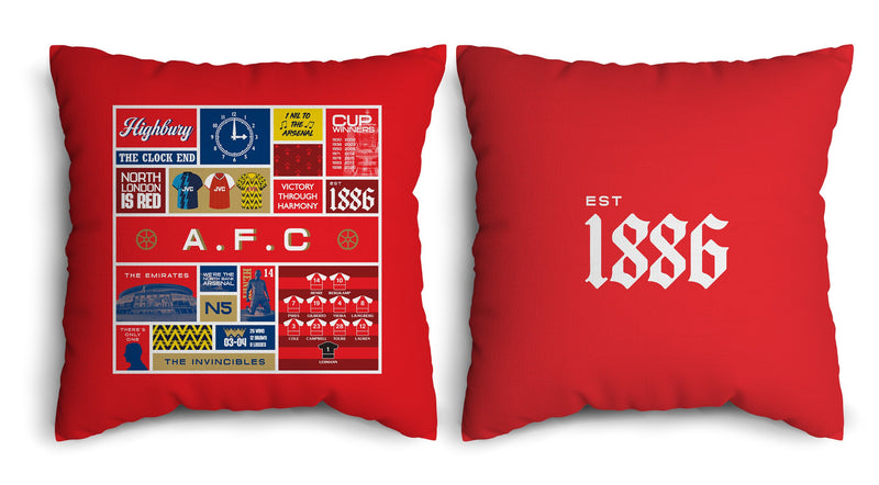 The Gooners History - Cushion - 18"