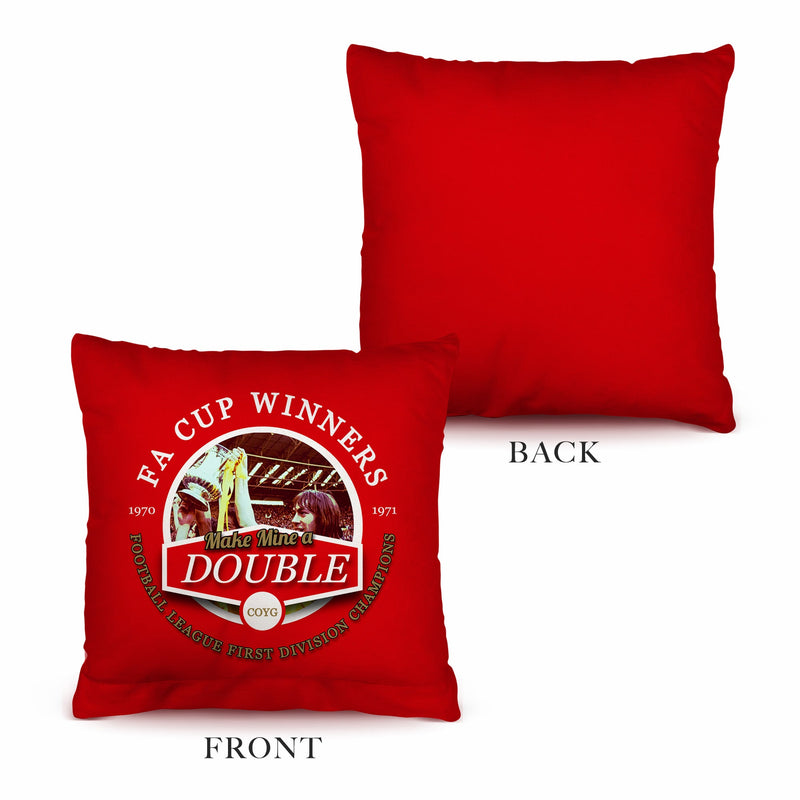 The Gooners Double - Football Legends - Cushion 10"