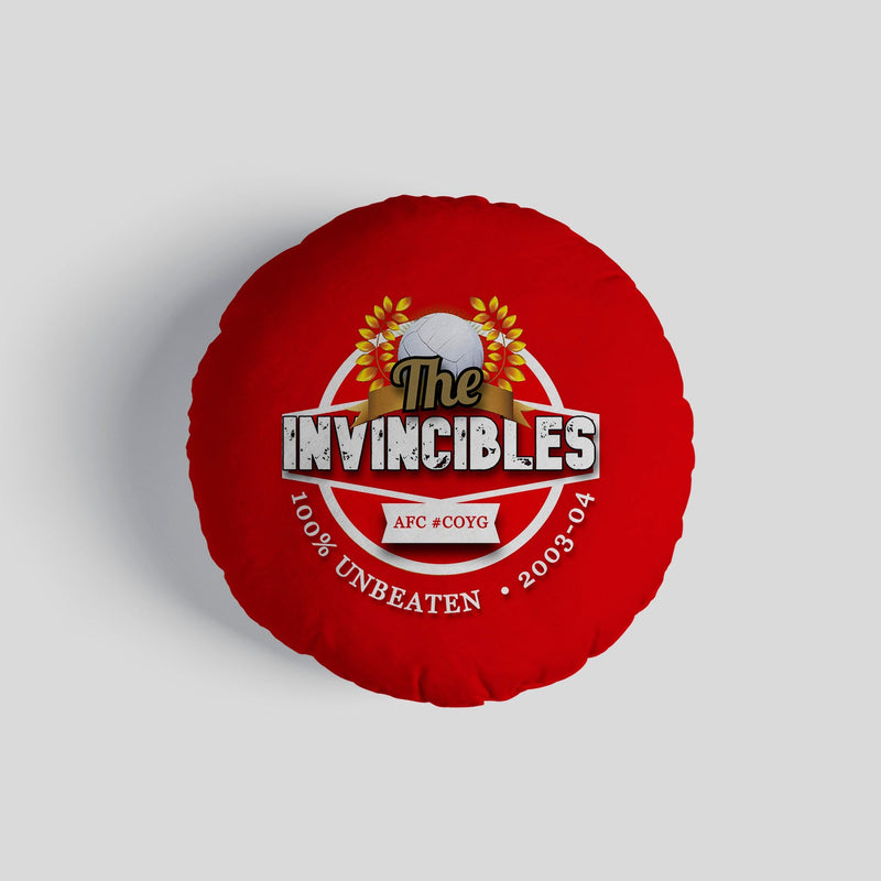 The Gooners Invincibles - Football Legends - Circle Cushion 14"