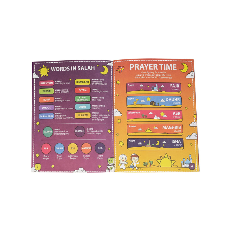 Smart Interactive Kids Prayer Mat Pink Version |  Now with Salah Translation | Ramadan & Eid Gift