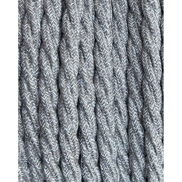 Ash Linen - Lola's Leads Fabric Extension Cable