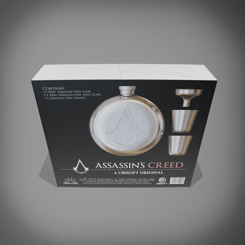 Assassin's Creed Hip Flask Gift Set
