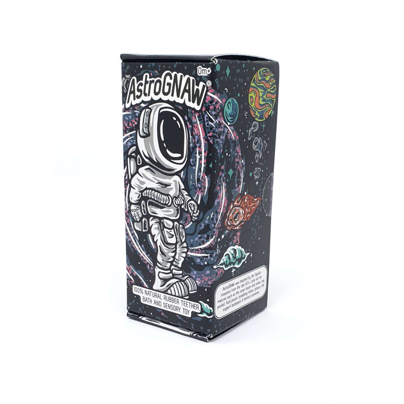 AstroGNAW® Astronaut – Natural Rubber Space Teether Toy
