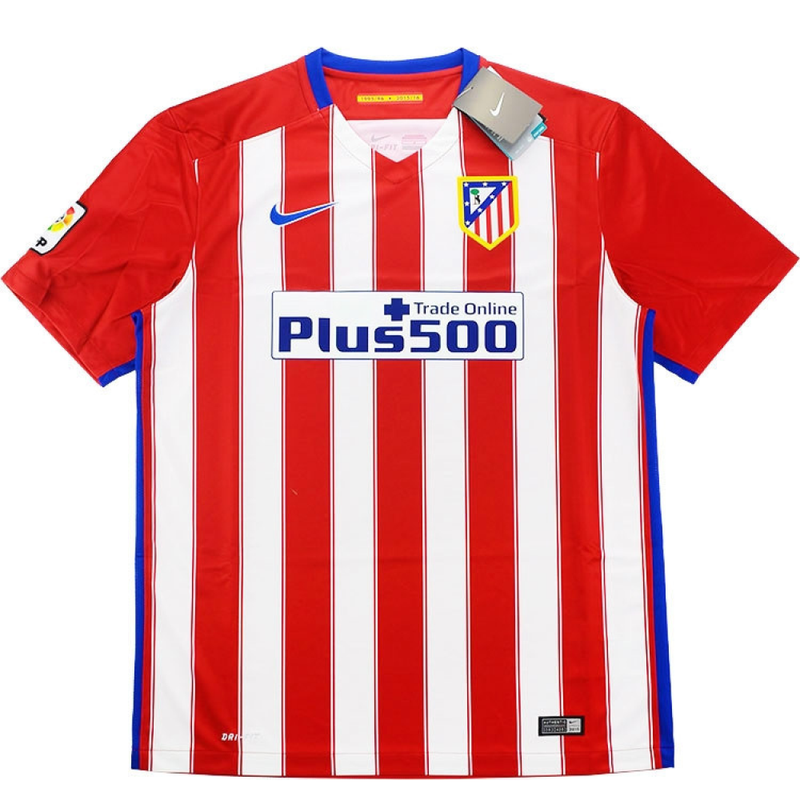 Atletico Madrid 2015-2016 Home Shirt (BNWT) M