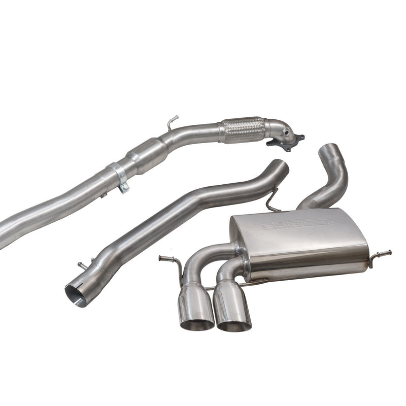 Cobra Exhausts - Audi S3 (8P) Quattro (3 Door) Turbo Back Performance Exhaust
