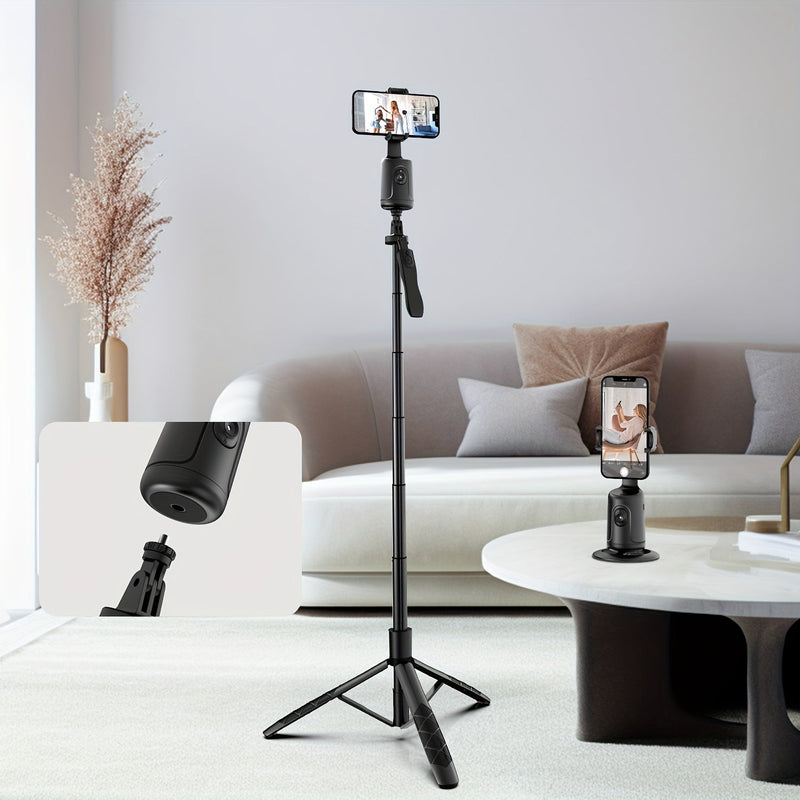 360 Degree Auto Tracking Phone Tripod - Smart Face Tracking