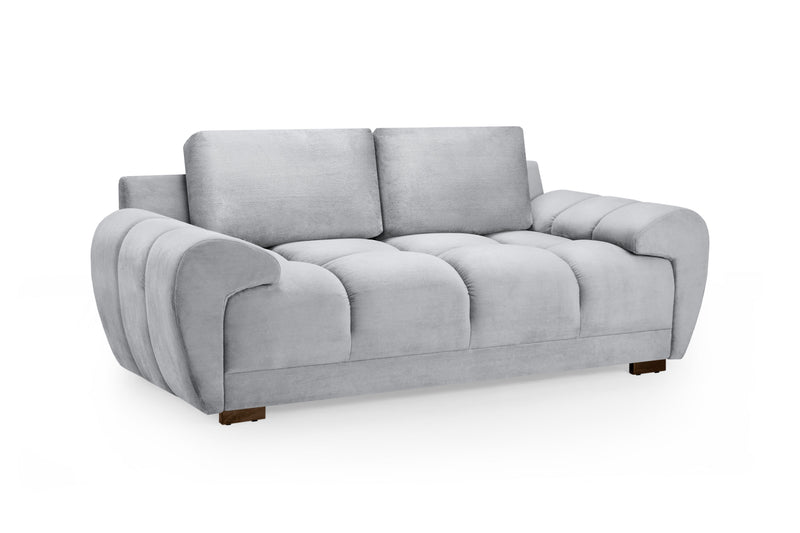 Azzuro 2 Seater Velvet Sofa Anti-Slip Feet