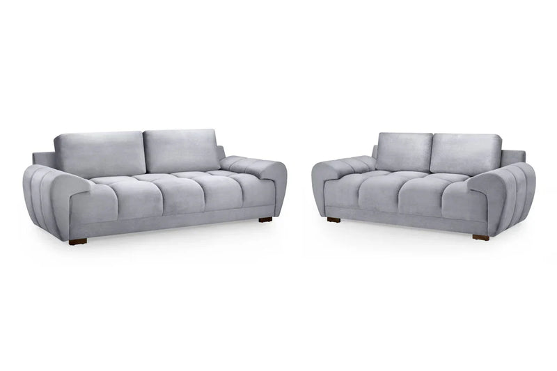 Azzuro  Fabric 3+2 Seater Sofa Set