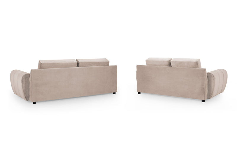 Azzuro  Fabric 3+2 Seater Sofa Set
